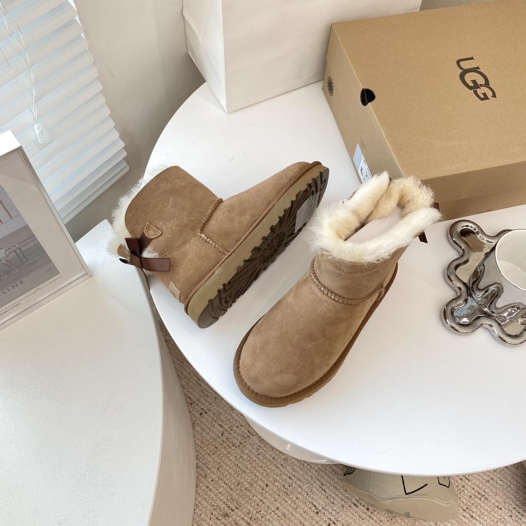 Ugg Mini Bailey Bow || Boots  - DesignerGu