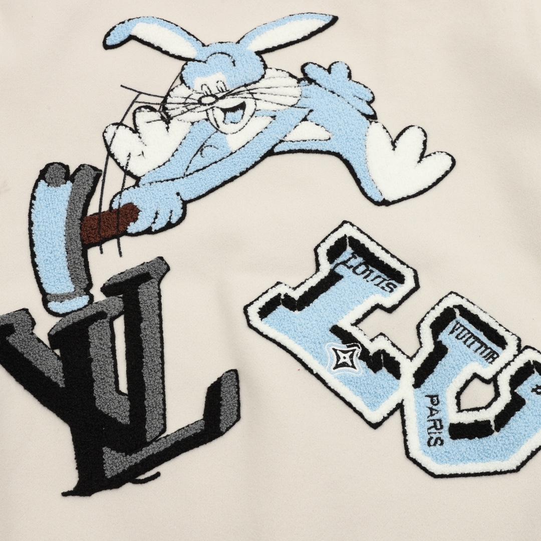 Louis Vuitton Bunny Varsity Jacke - DesignerGu