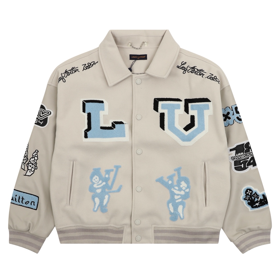 Louis Vuitton Bunny Varsity Jacke - DesignerGu