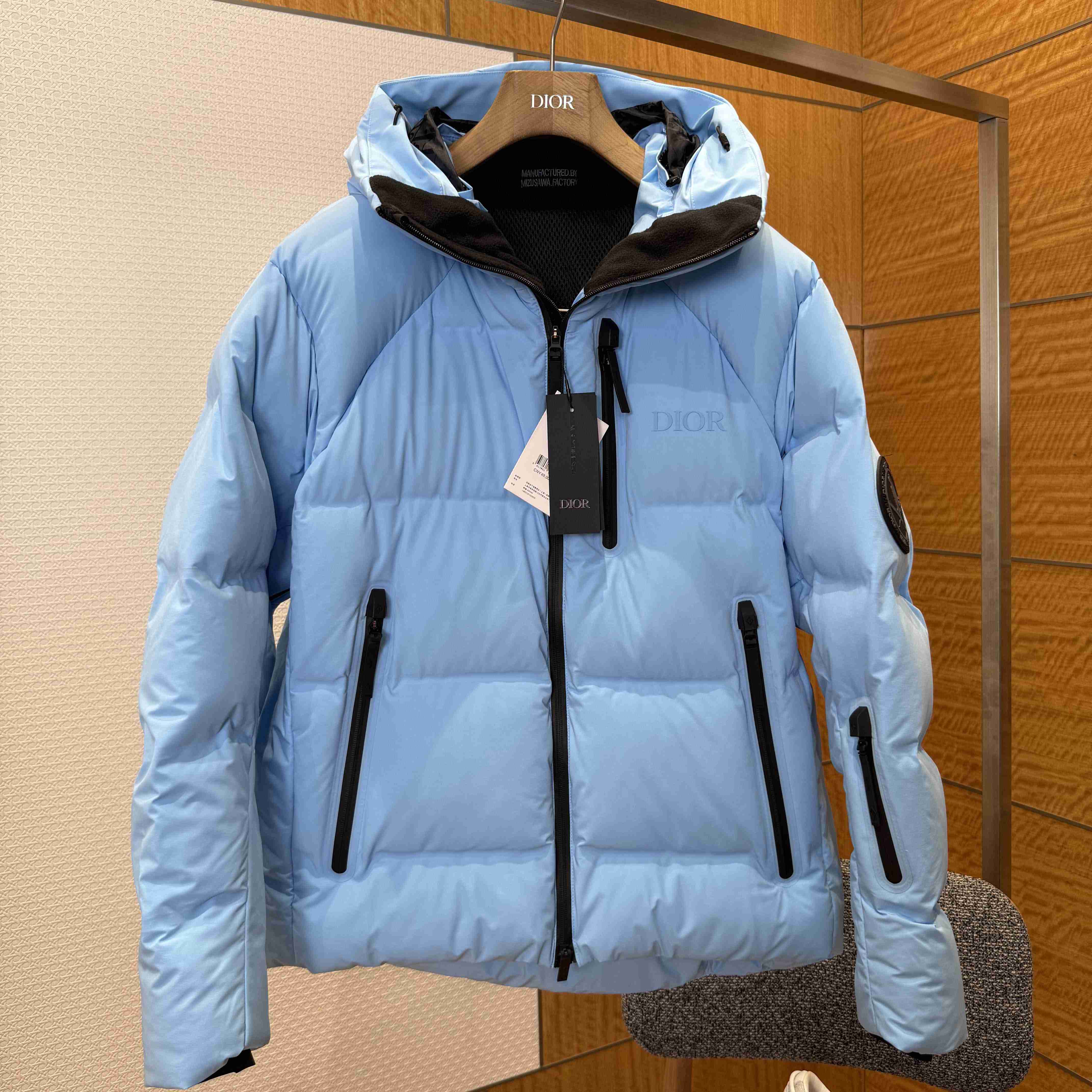 Dior Ski Capsule Mizusawa Down Hooded Jacket - DesignerGu