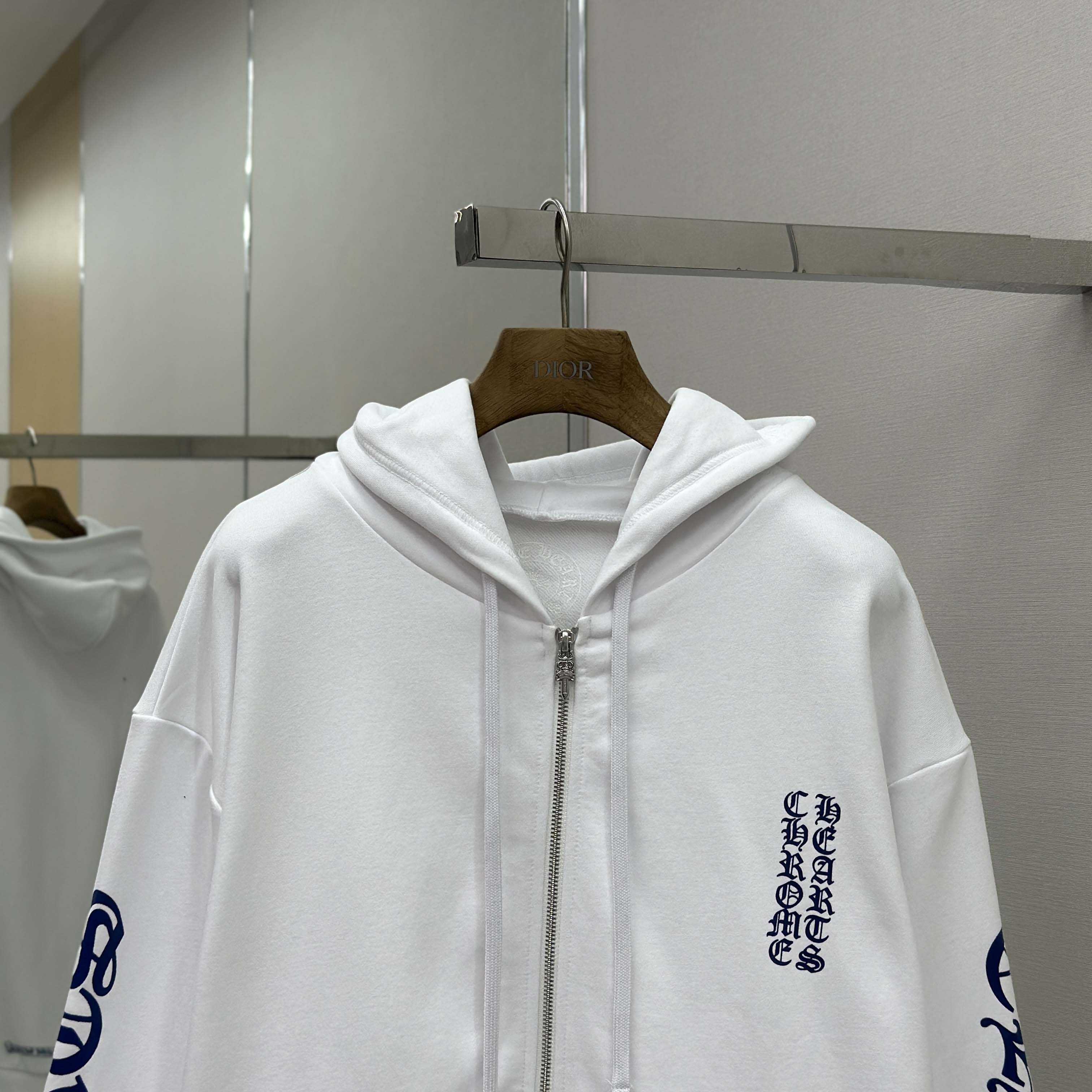 Chrome Hearts Zip-up Hoodie - DesignerGu