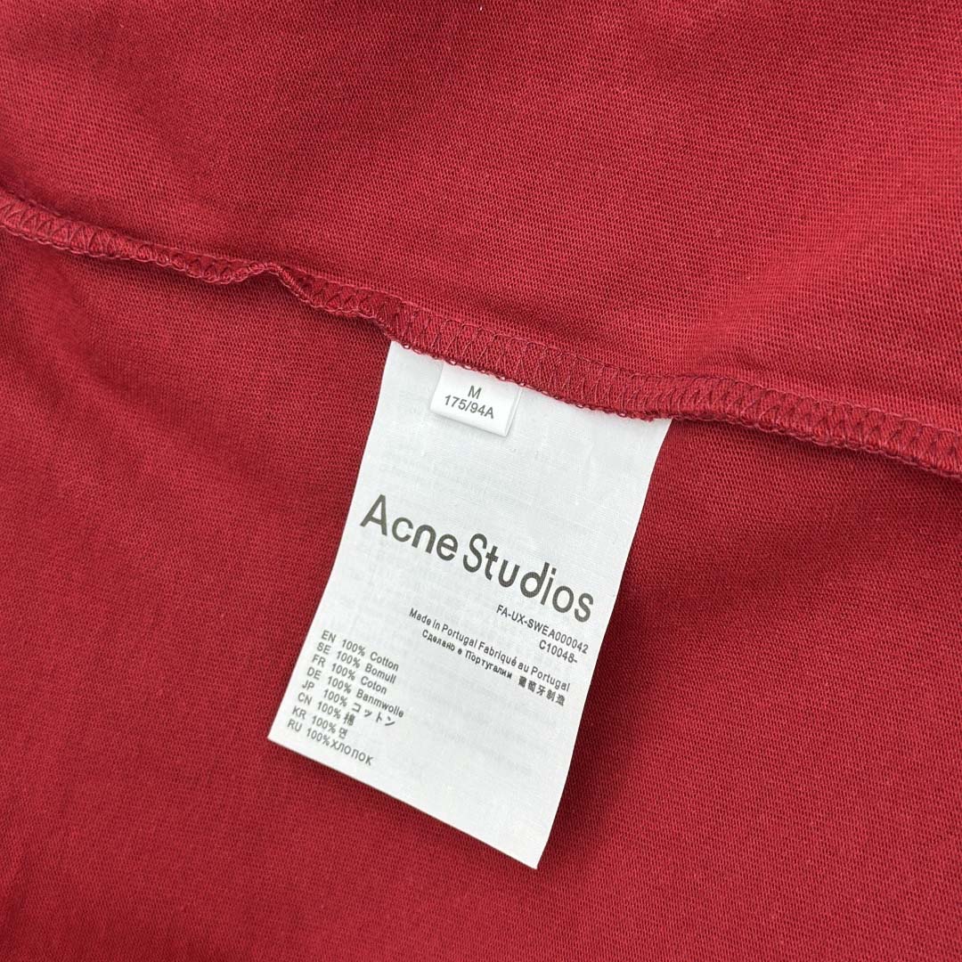 Acne Studios Logo T-shirt  - DesignerGu