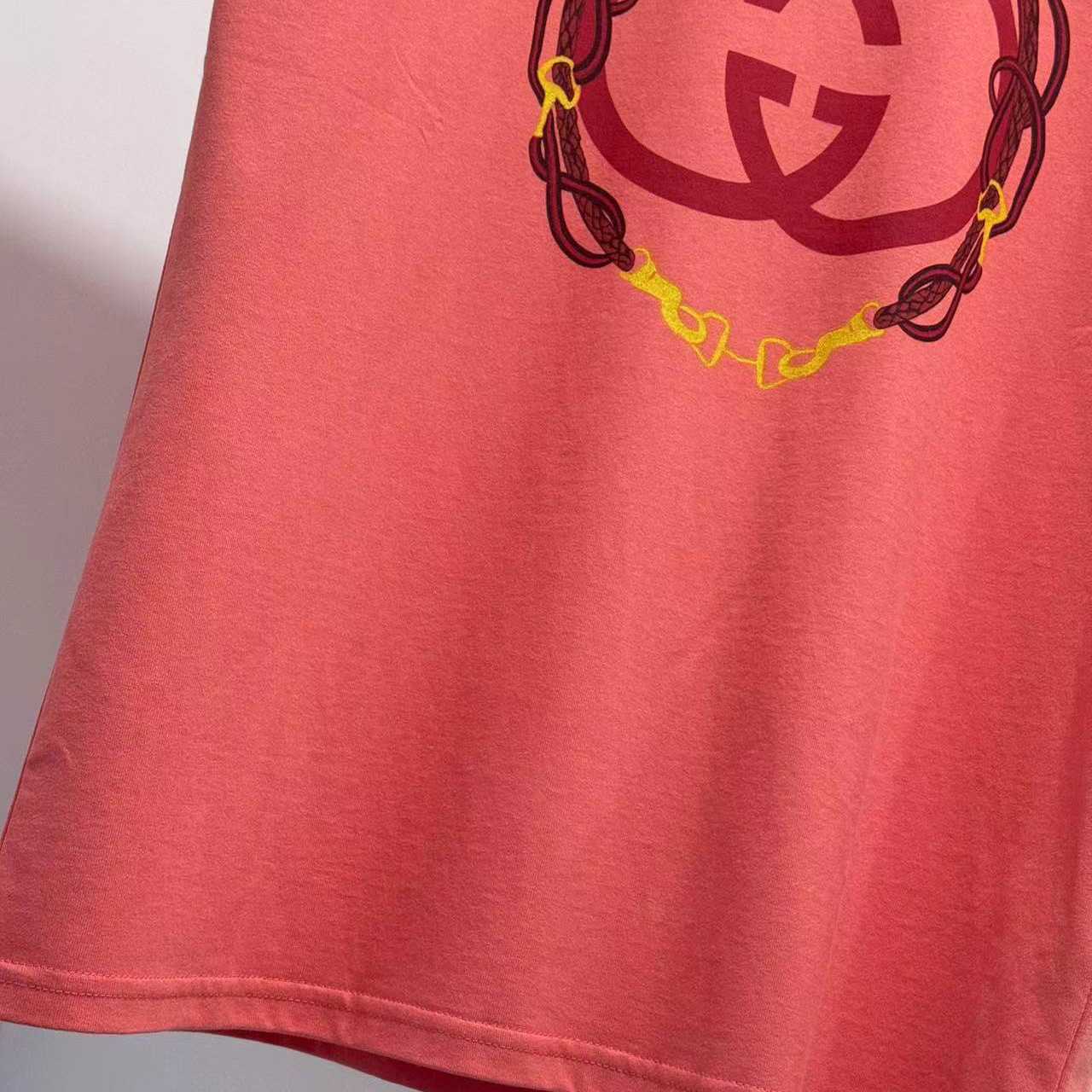 Gucci Printed Cotton Jersey T-shirt - DesignerGu