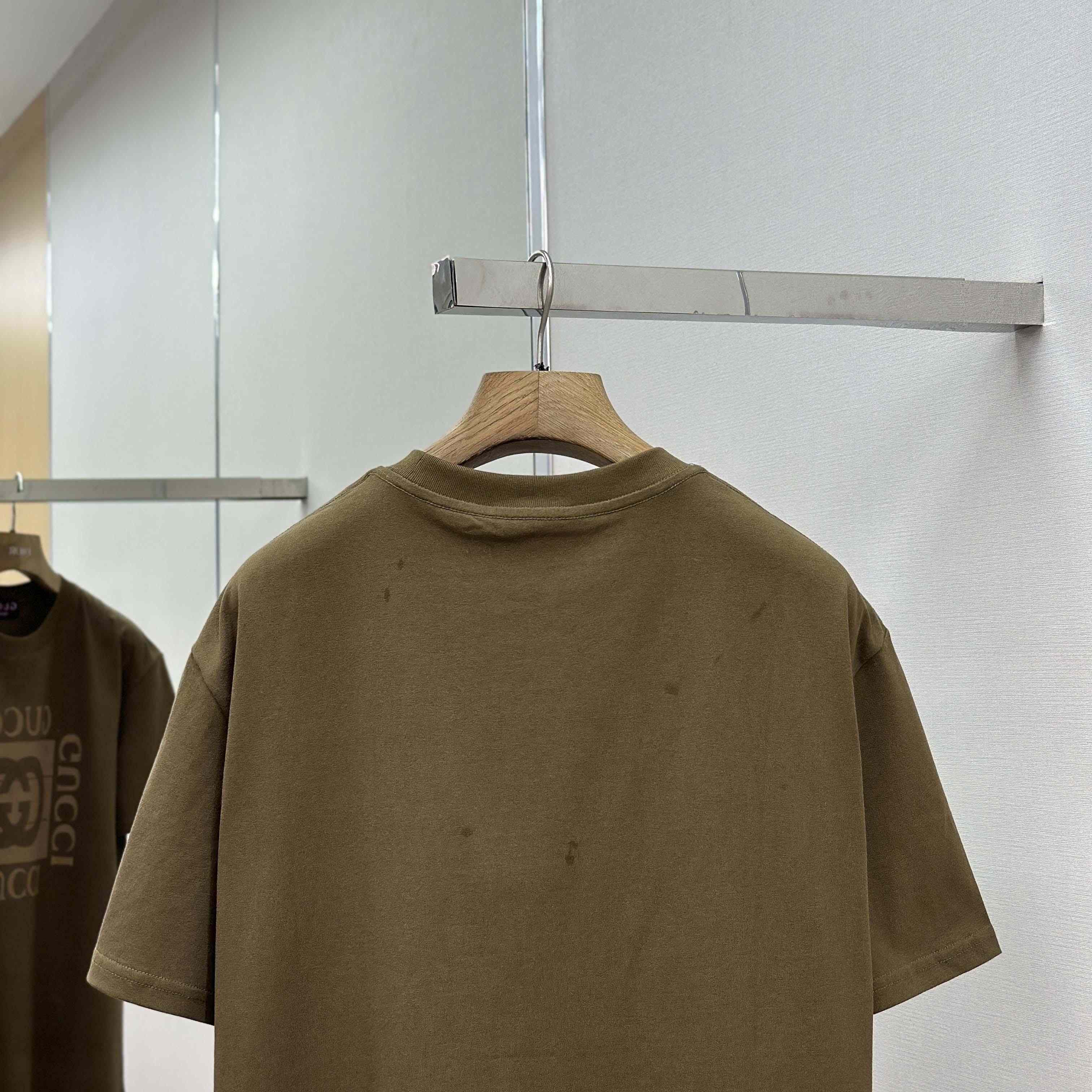 Gucci Cotton Jersey T-shirt With Print - DesignerGu