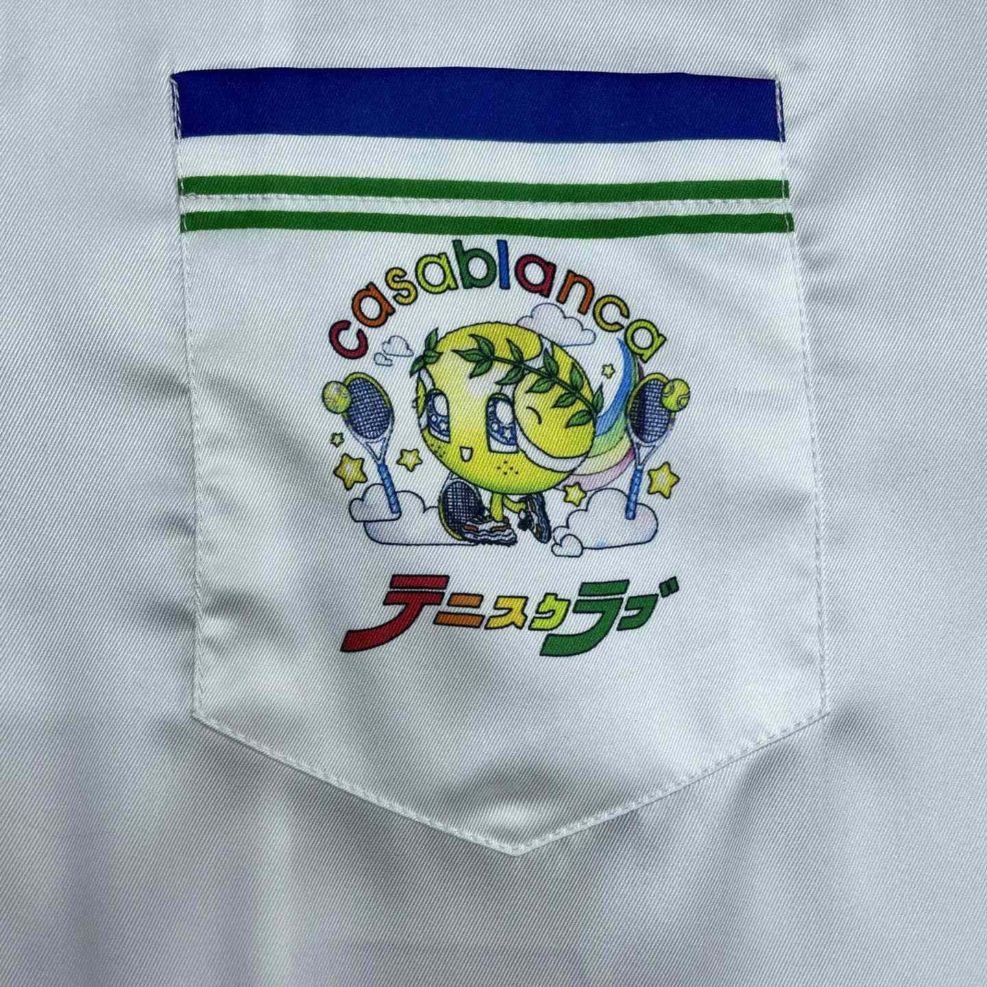 Casablanca Cuban Collar Short Sleeve Shirt  CA3567 - DesignerGu