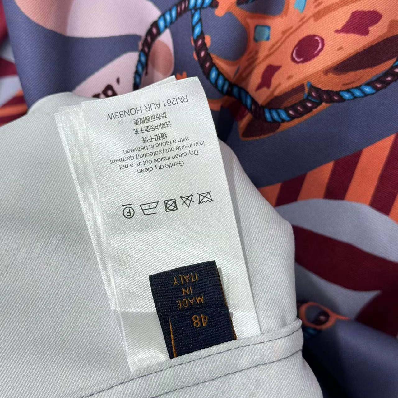 Louis Vuitton Printed Silk Shirt - DesignerGu