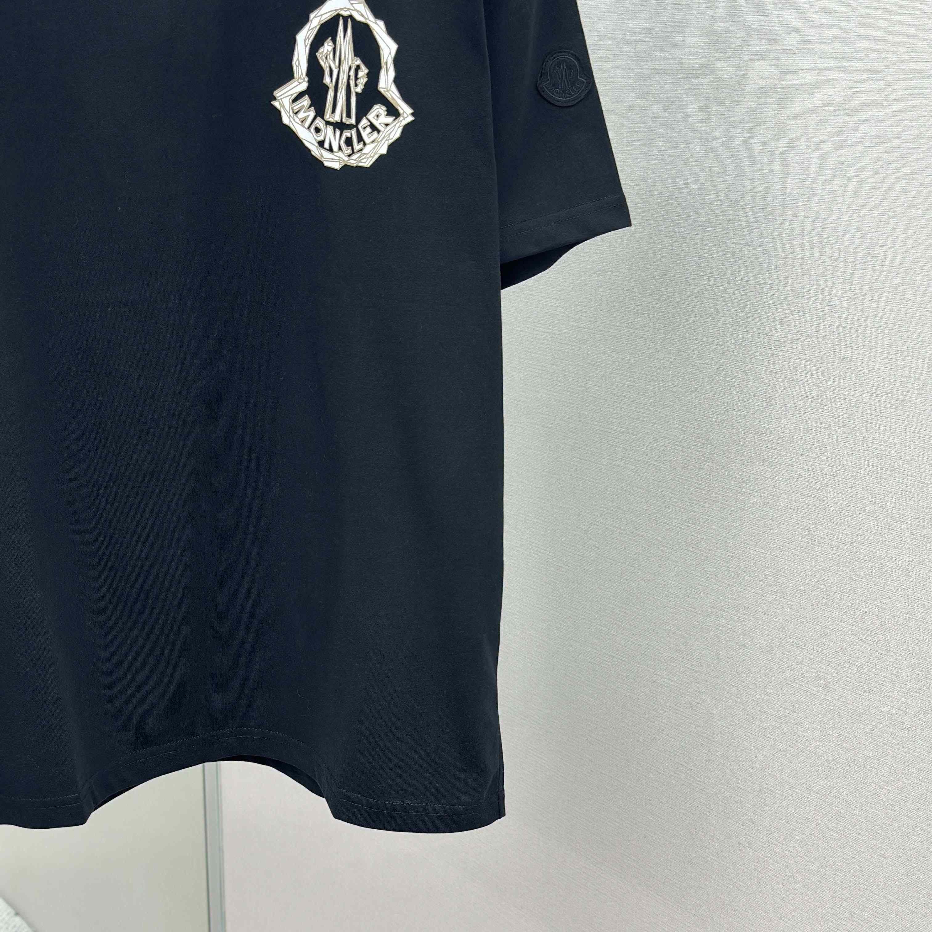 Moncler Cotton Crew-neck T-shirt - DesignerGu