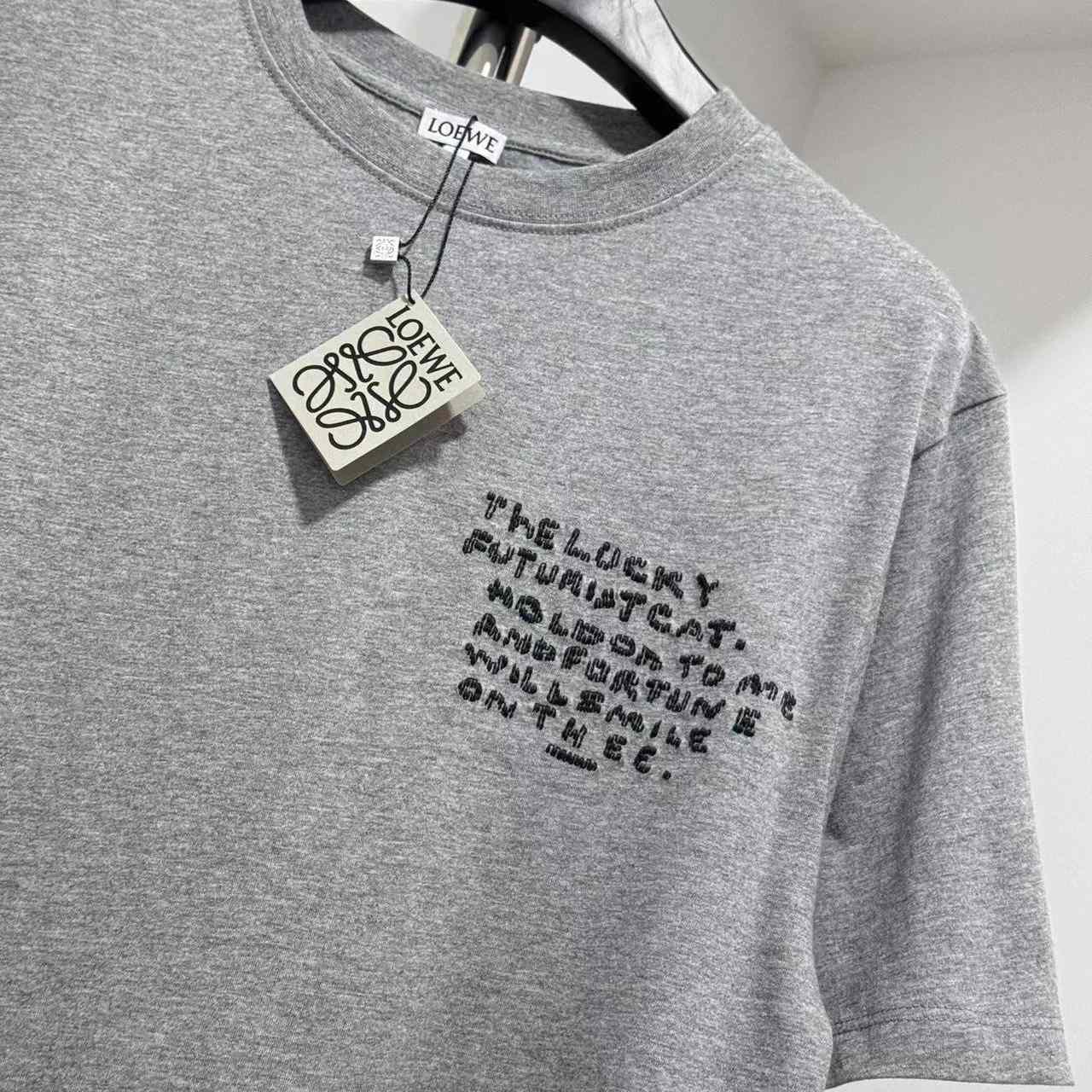 Loewe Regular Fit T-shirt In Cotton - DesignerGu