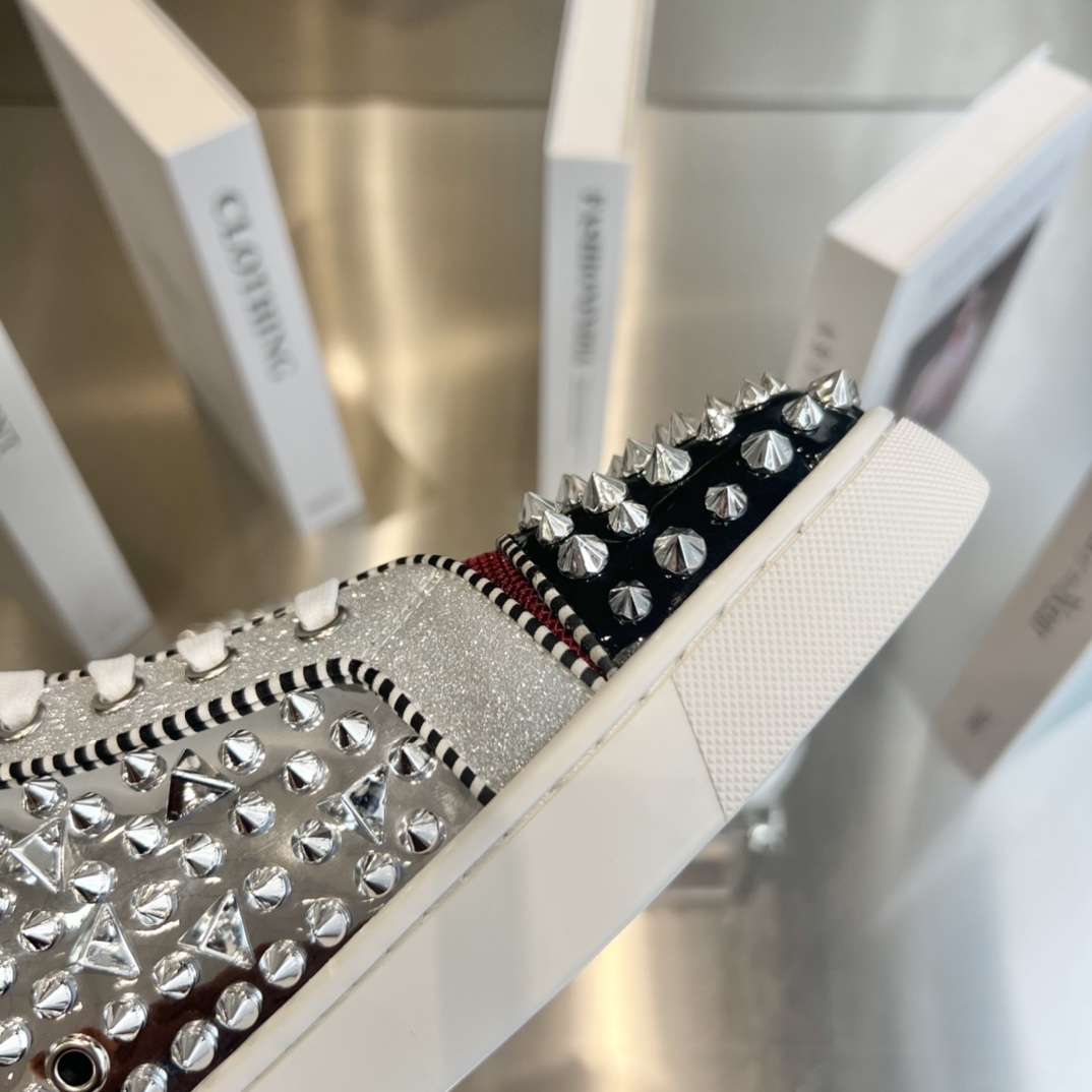 Christian Louboutin High-Top Sneakers - DesignerGu