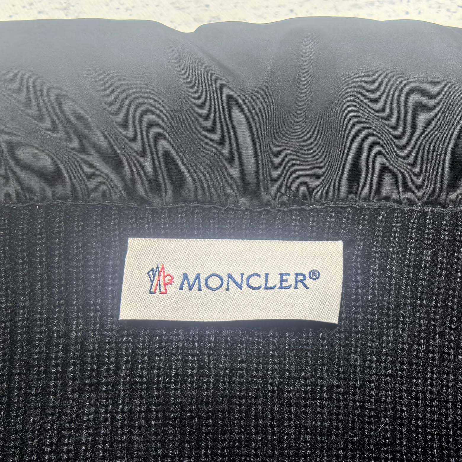 Moncler Ribbed Cotton and Quilted Shell Down Zip-Up Cardigan - DesignerGu