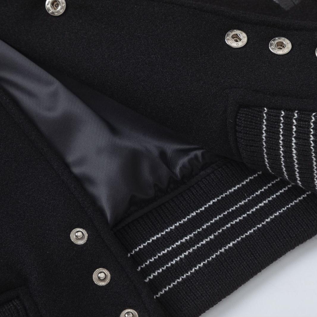 Amiri Bones Varsity Jacket - DesignerGu