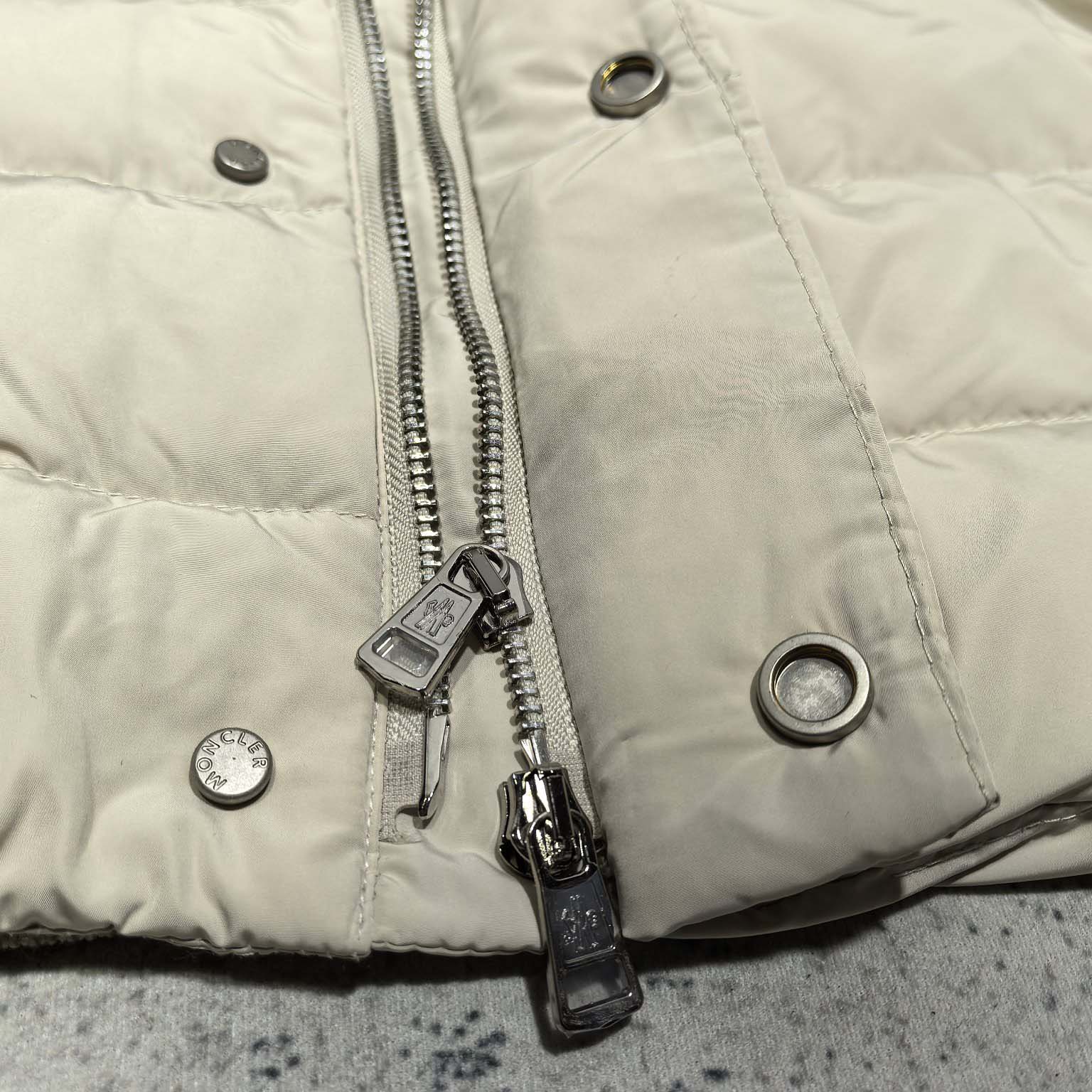 Moncler Ribbed Cotton and Quilted Shell Down Zip-Up Cardigan - DesignerGu