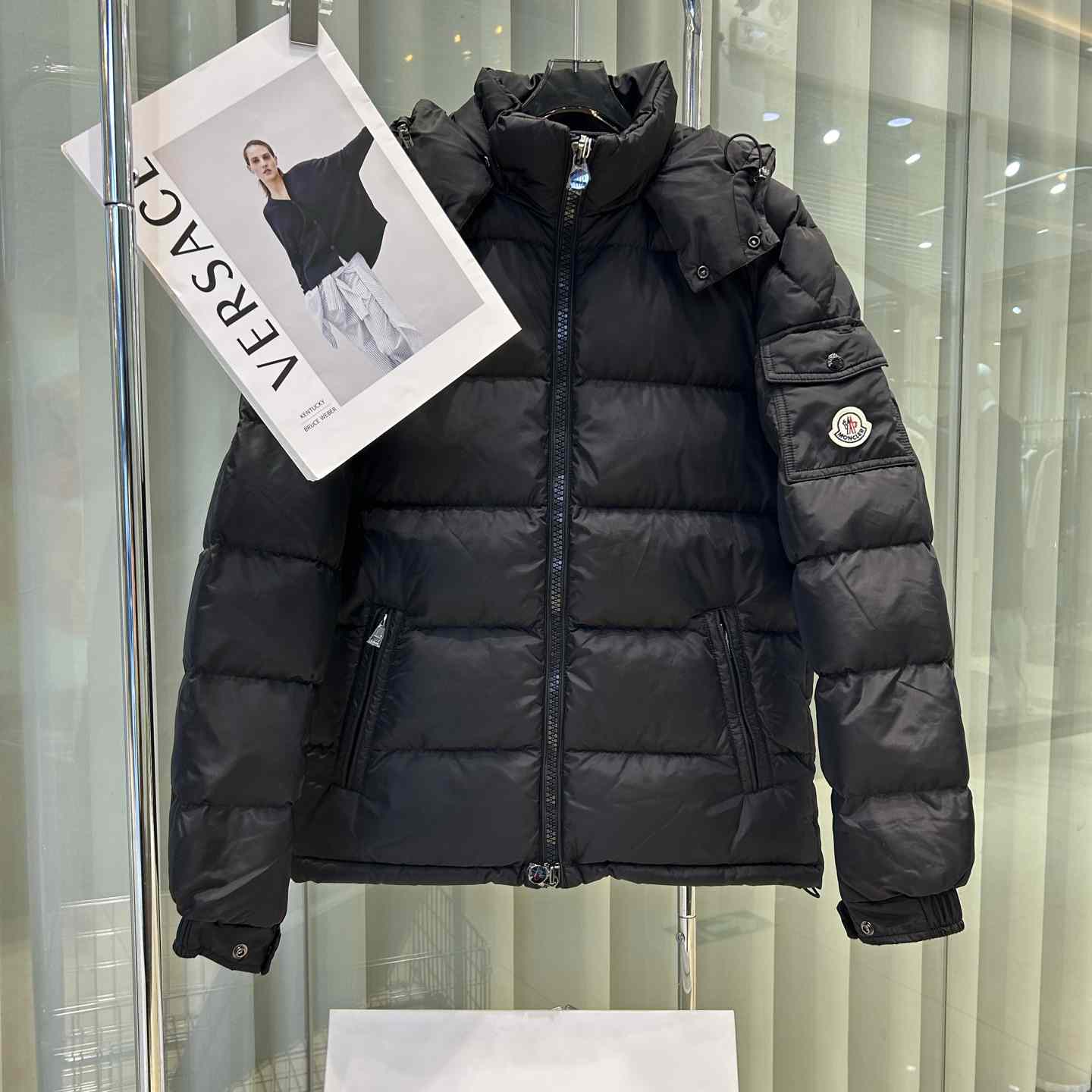 Moncler Maya Matte Short Down Jacket - DesignerGu