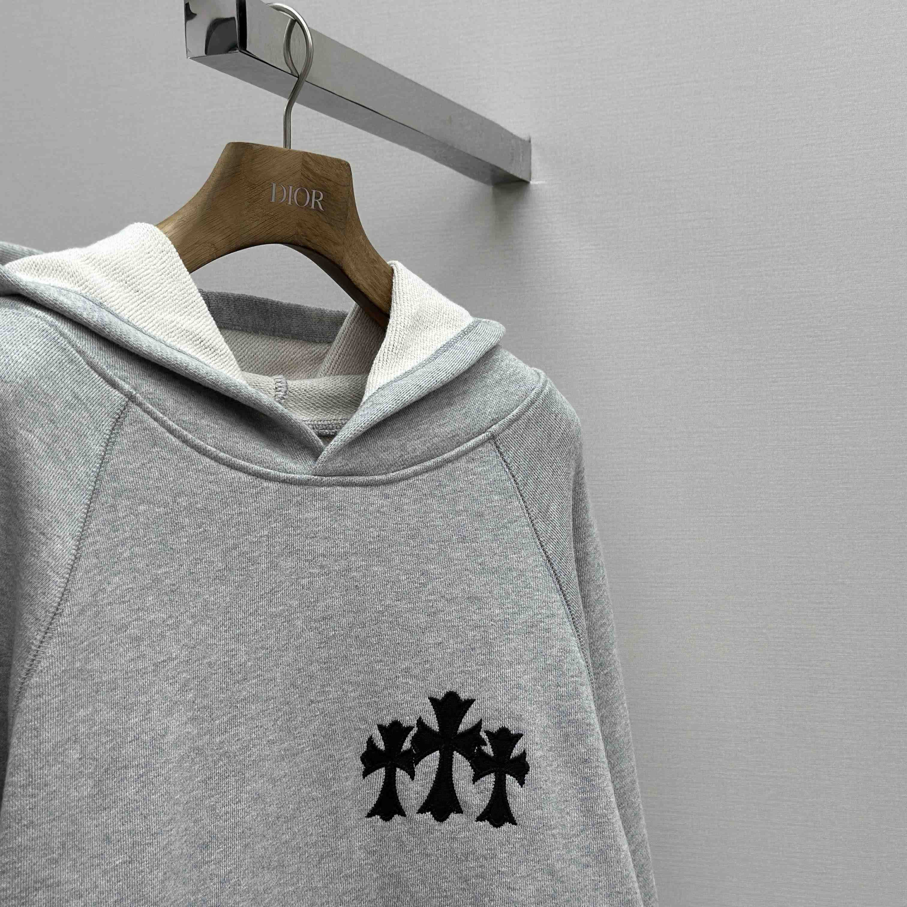 Chrome Heart Cotton Hoodie - DesignerGu