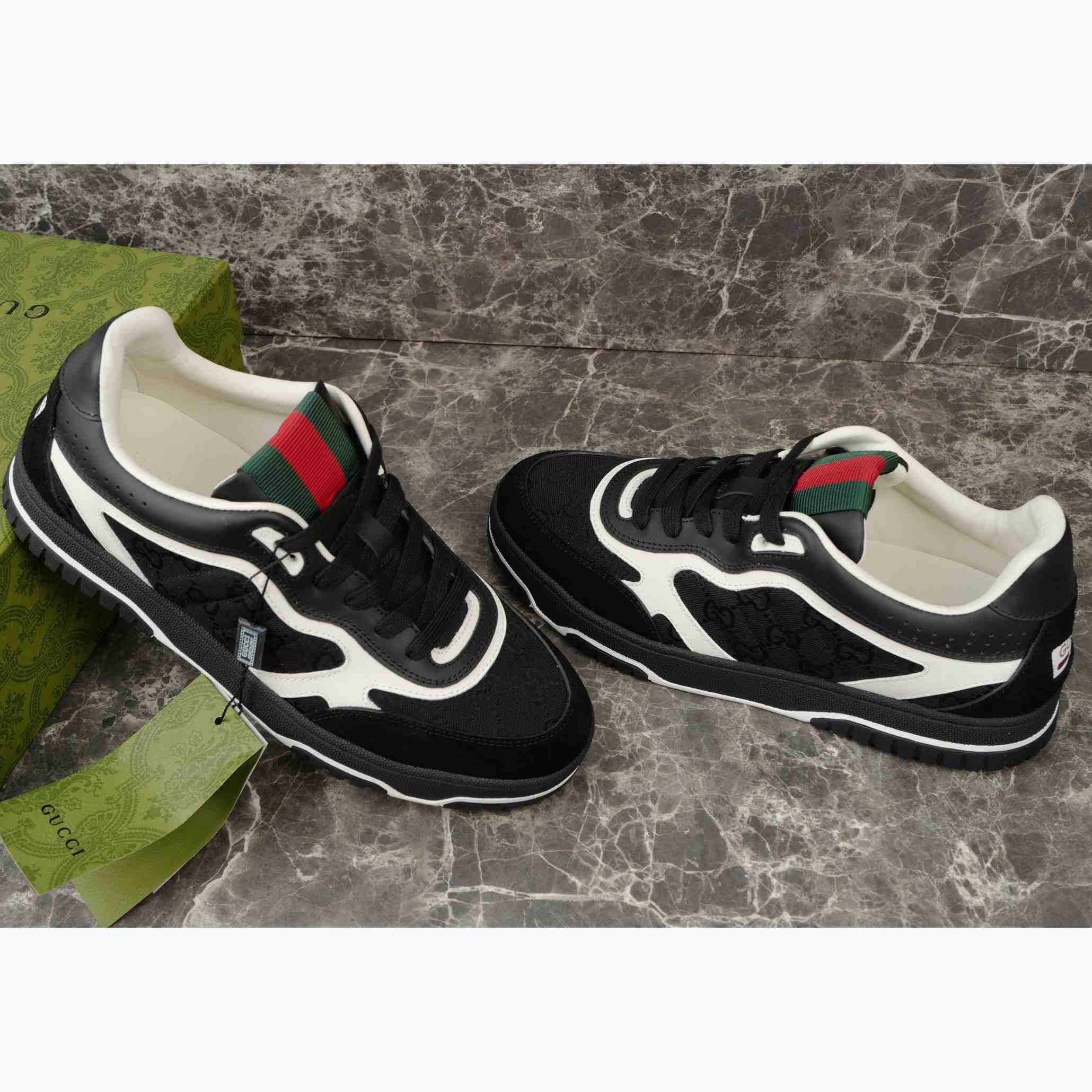 Gucci Re-Web Sneaker - DesignerGu