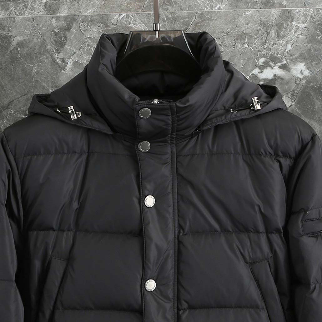 Prada Re-Nylon Hooded Down Jacket - DesignerGu