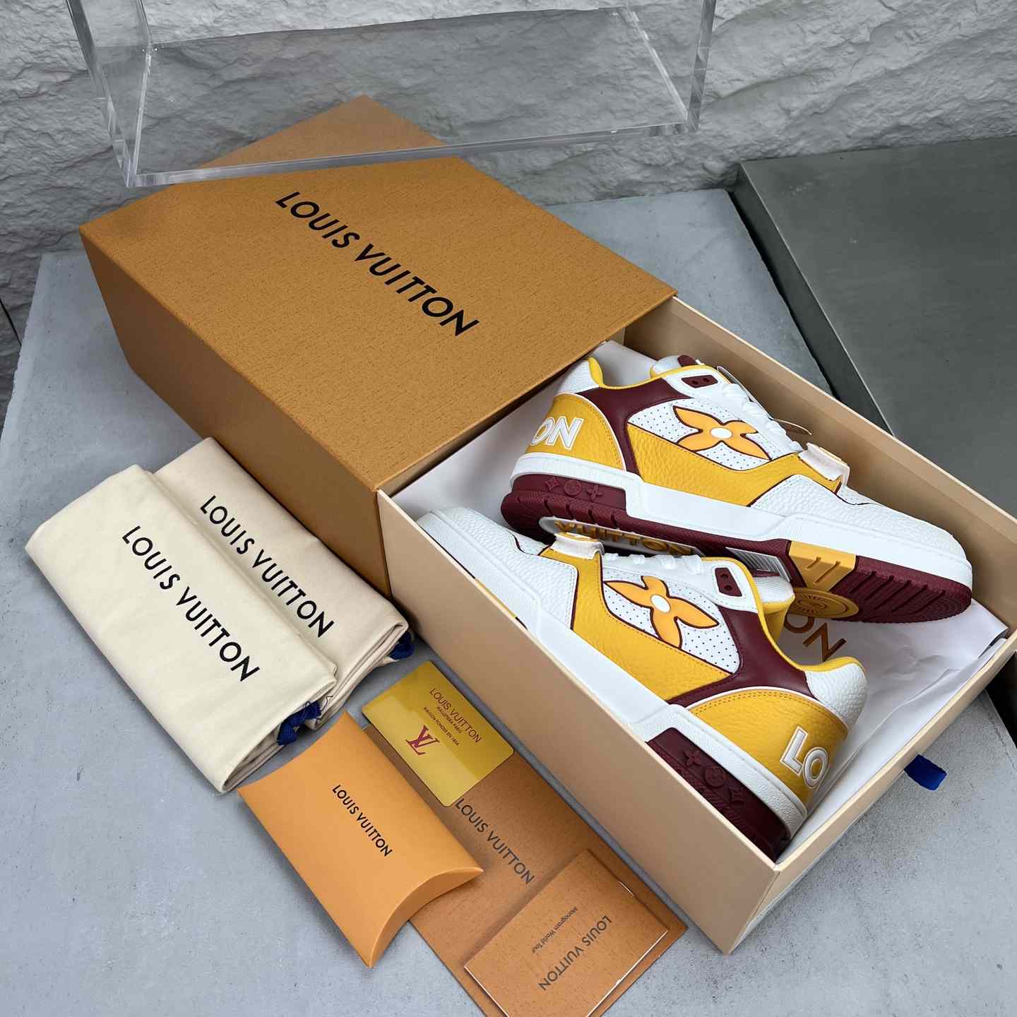 Louis Vuitton LV Trainer Sneaker - DesignerGu